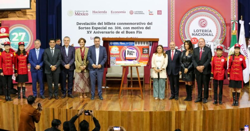 La Secretaría de Economía y Lotería Nacional difunden el XV Aniversario de El Buen Fin, evento comercial más importante de México