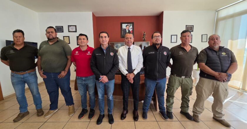 Protección Civil Municipal y Estatal fortalecen coordinación interinstitucional