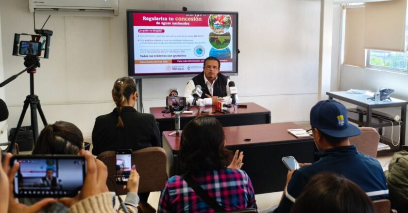 CONAGUA facilita la regularización de títulos de concesión de agua para productores del campo