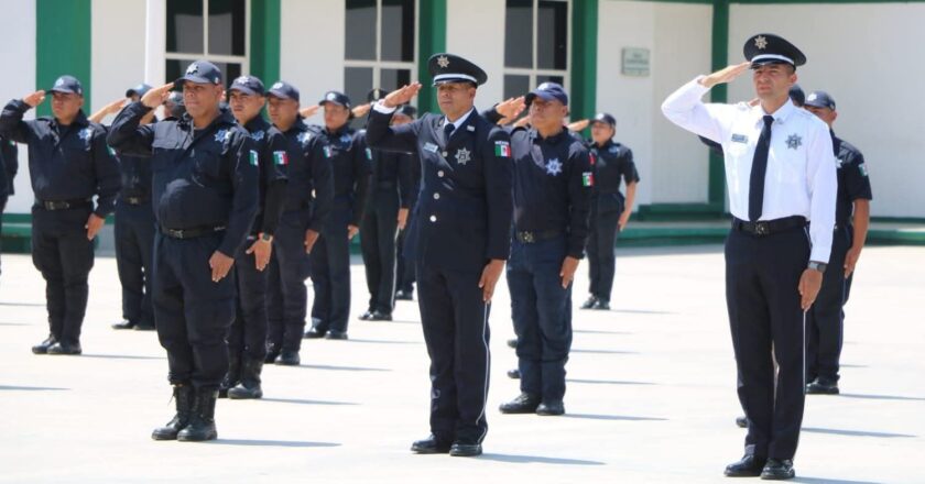 Gobierno del Estado impulsará en 2026 la capacitación y profesionalización de policías municipales.