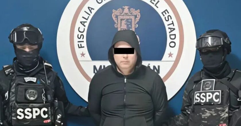 Detienen en Morelia a presunto autor intelectual del asesinato del alcalde de Uruapan.