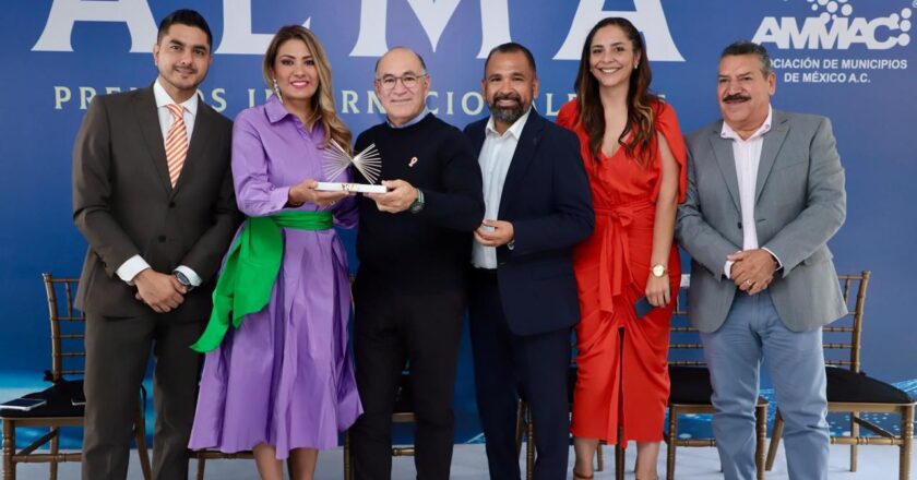San Luis Capital recibe premio internacional Alma 2025, como municipio promotor de la Obra Pública