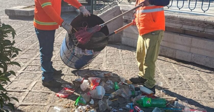 Gobierno de la Capital fortalece la limpieza en la Delegación Bocas