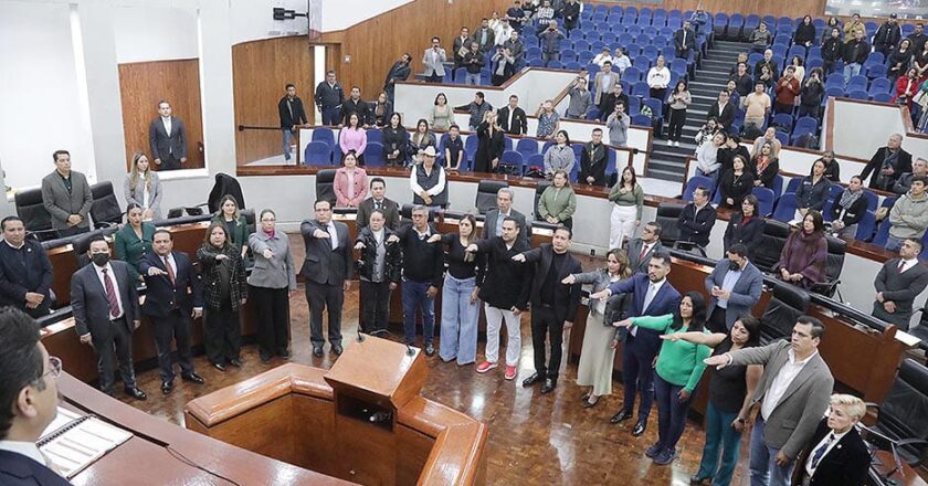 Pleno del Congreso del Estado avala por unanimidad decreto que sustituye al Concejo Municipal de Villa de Pozos y designa a nuevos integrantes