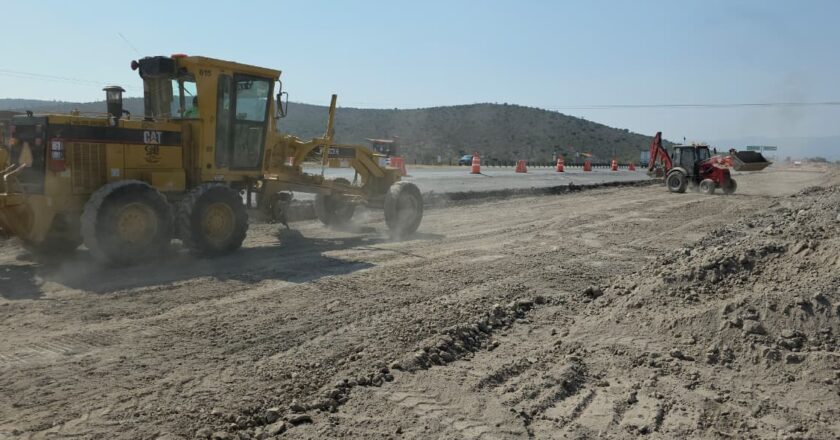 Continúa el avance de la autopista San Luis–Matehuala, obra clave para la conectividad del estado