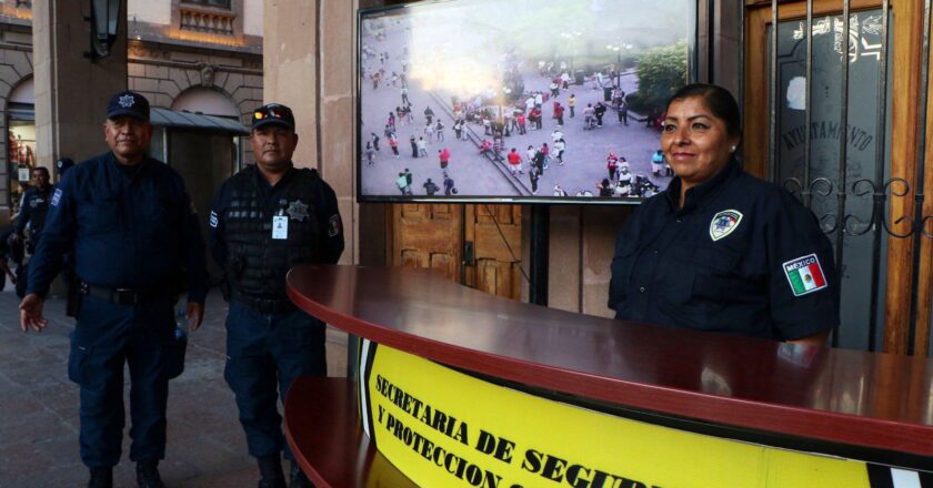Gobierno de la Capital refuerza seguridad turística en el Centro Histórico durante el fin de año