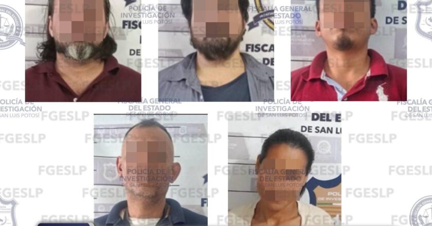 En la Huasteca, la FGE detiene a cinco personas por extorsión