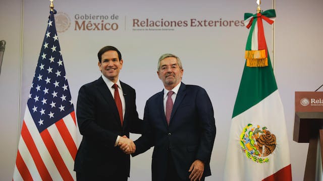Estados Unidos presiona a México por resultados en combate al narcotráfico tras diálogo entre De la Fuente y Marco Rubio
