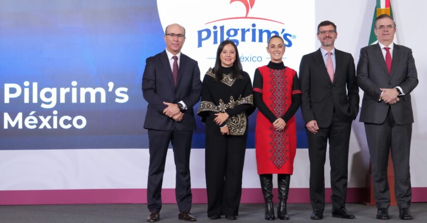 Pilgrim’s anuncia inversión de mil 300 millones de dólares en México como parte del Plan México