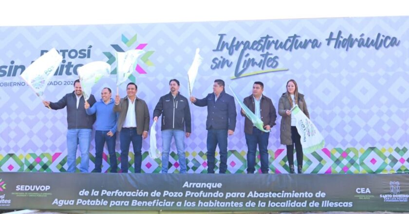 Ricardo Gallardo lleva apoyos sin límites a Santo Domingo y Charcas