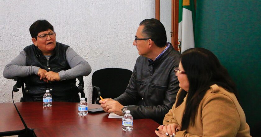 Comerciantes de Villa de Pozos expusieron sus inquietudes con la presidenta consejal
