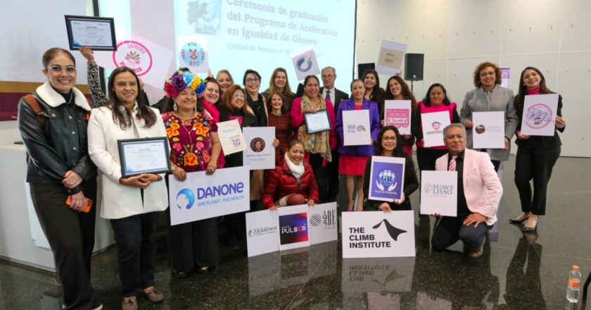 La Secretaría de Economía y Grupo Danone concluyen programa de igualdad de género con participación empresarial