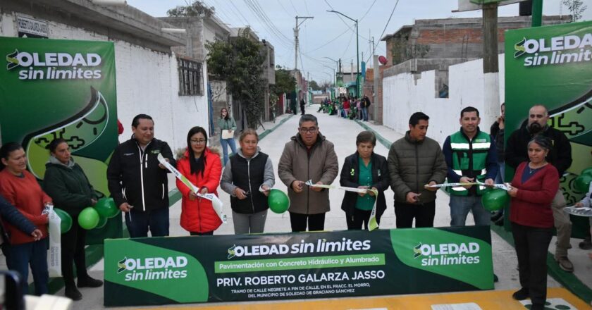 Inversión histórica de 800 mdp para modernizar Soledad
