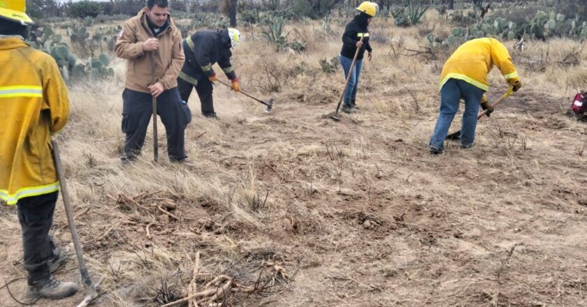 Villa de Pozos refuerza su capacidad de respuesta ante incendios forestales