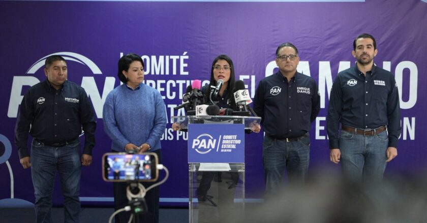 PAN SLP acusa a Morena de intentar someter al INE y alterar el equilibrio democrático