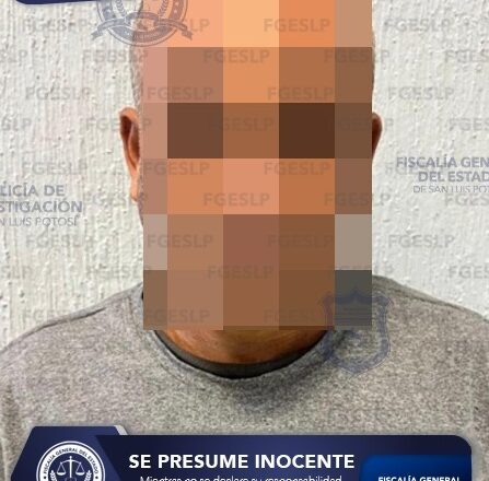 FGESLP detiene a presunto responsable de homicidio culposo por choque en Coxcatlán