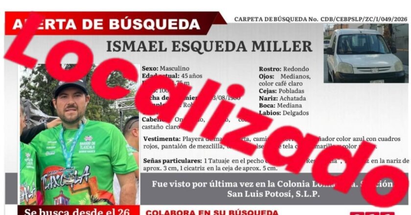 Localizan con vida a hombre reportado desaparecido en la Capital