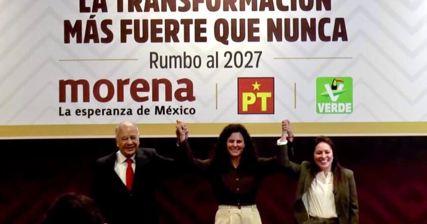PVEM, Morena y PT cierran filas rumbo al 2027
