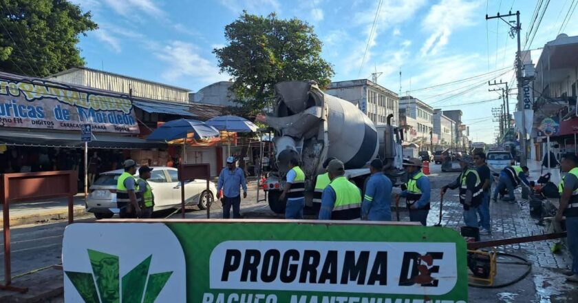 Más de 61 mil metros de bacheo y carpeta asfáltica fortalecen la movilidad urbana en Ciudad Valles durante el año 2025