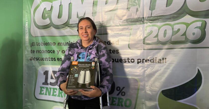 Ayuntamiento de Soledad entrega más de 20 mil electrodomésticos a contribuyentes cumplidos
