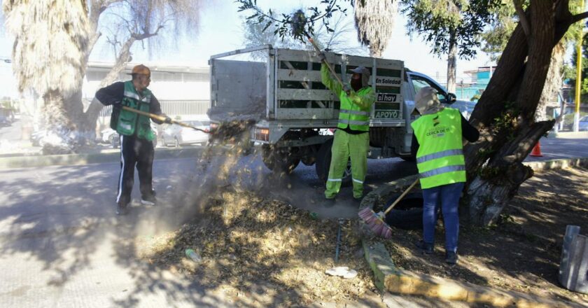 Soledad refuerza acciones permanentes de limpieza urbana en colonias del municipio