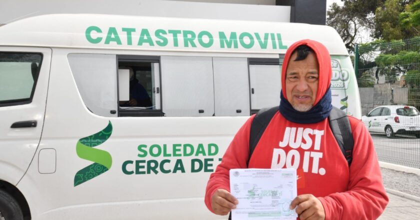 El Gobierno municipal de Soledad de Graciano Sanchez, acerca el pago del predial a las colonias con módulos móviles