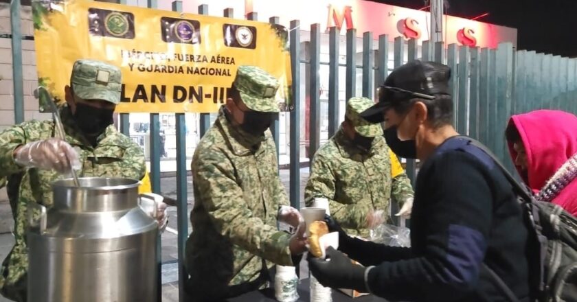 Aplicación del plan DN-III E en SLP por bajas temperaturas
