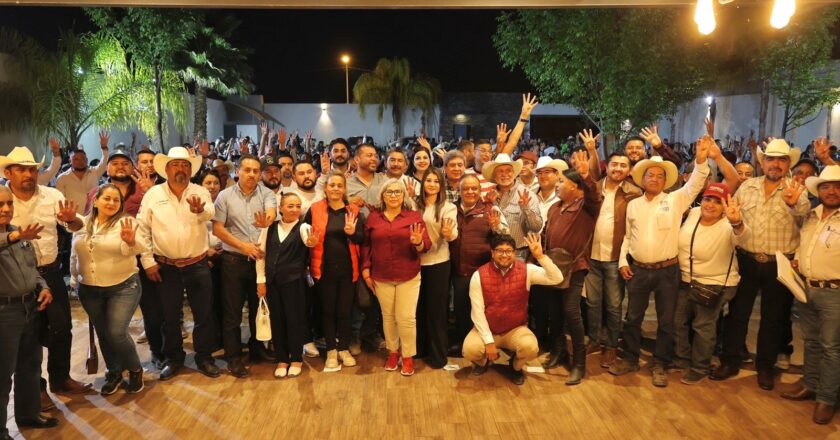 Rita Ozalia plantea en Matehuala una ruta de reorganización interna rumbo a 2027