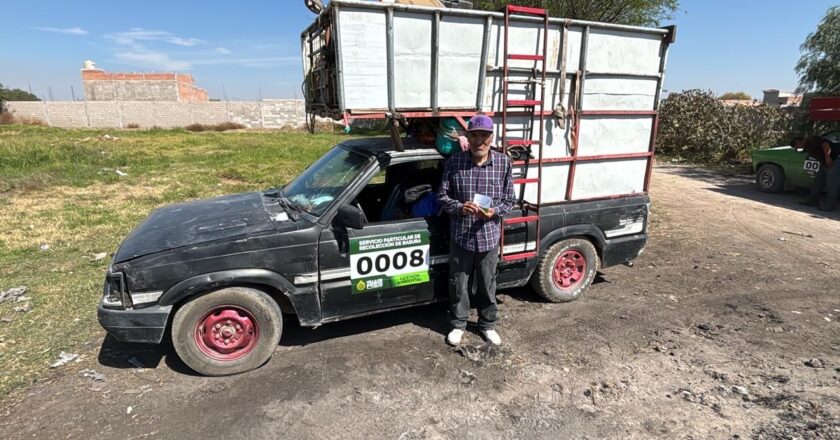 Villa de Pozos elimina animales de tiro en recolección de residuos y regulariza a recolectores voluntarios