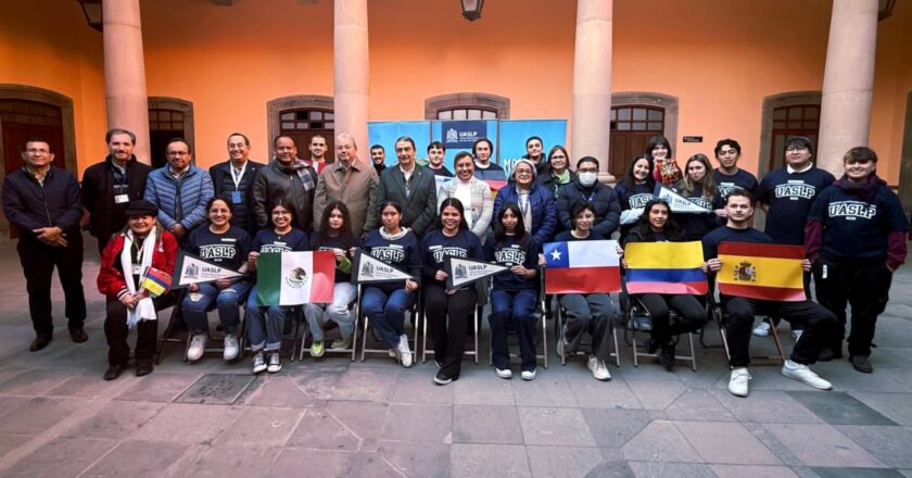 UASLP recibe a 20 estudiantes internacionales para el semestre enero-junio 2026