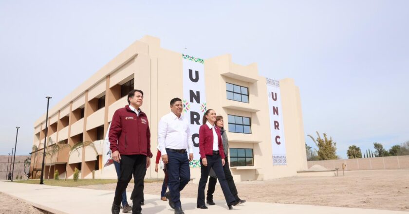 Sheinbaum y Gallardo inauguran la Universidad Rosario Castellanos en beneficio de juventudes potosinas