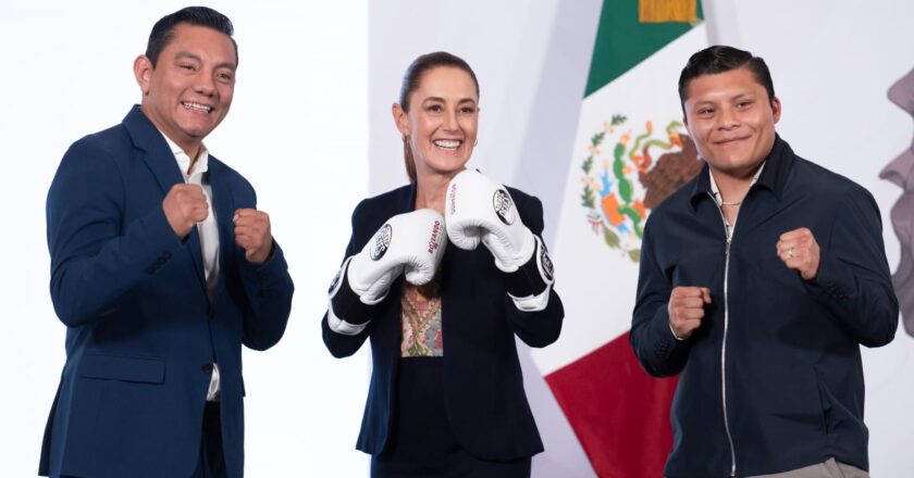 Sheinbaum lanza “Boxeando por la Paz”; 5 mil pugilistas darán clases gratuitas a 100 mil jóvenes