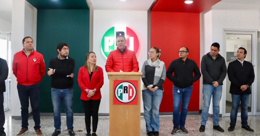 PRI SLP se posiciona “listo para defender a México”