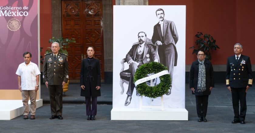 Sheinbaum encabezó ceremonia por 113 aniversario del asesinato de Madero y Pino Suárez