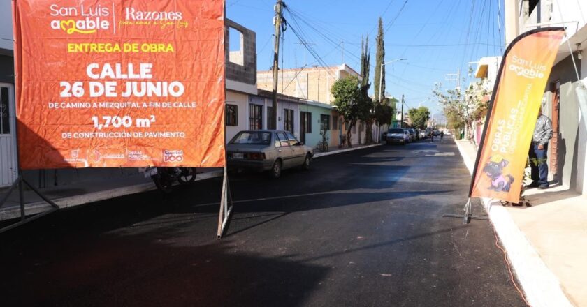 Ayuntamiento de SLP entrega nueva vialidad en El Rosedal–Los Limones&nbsp;