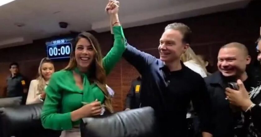 Se adelanta Manuel Velasco y “destapa” a Ruth González para la contienda a la gubernatura en SLP