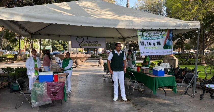 Instalarán módulo de vacunación contra sarampión en el Tangamanga II