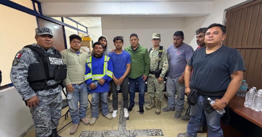 Localizan con vida a siete trabajadores reportados como desaparecidos rumbo a Matehuala