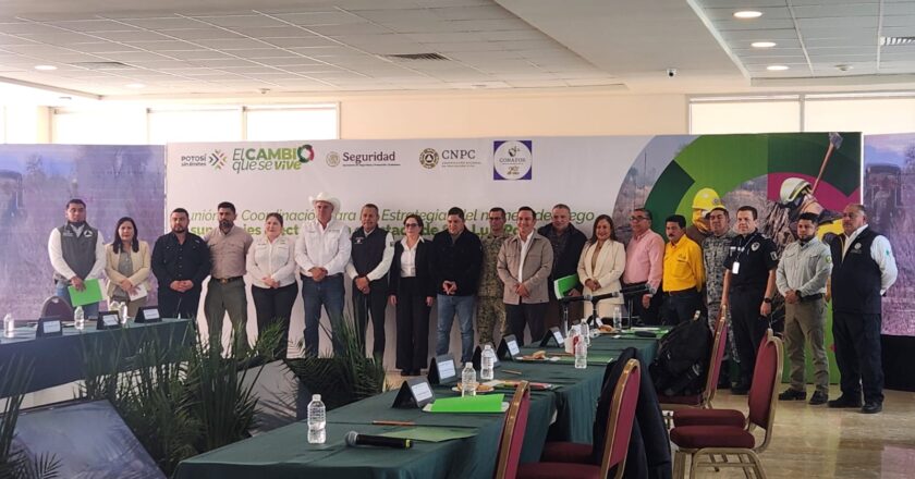 Refuerzan Estrategias Contra Incendios Forestales en San Luis Potosí