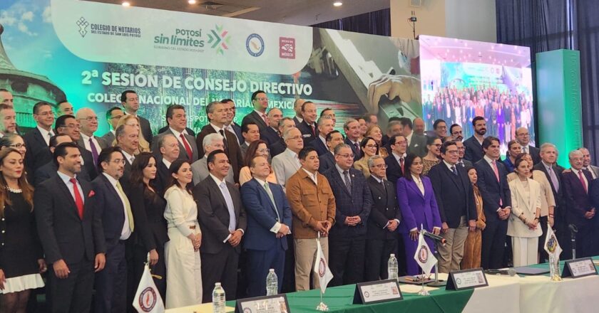 Reunión nacional del notariado tiene como sede a San Luis Potosí