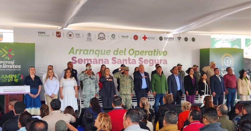 Inicia en San Luis Potosí el operativo “Semana Santa Segura 2026