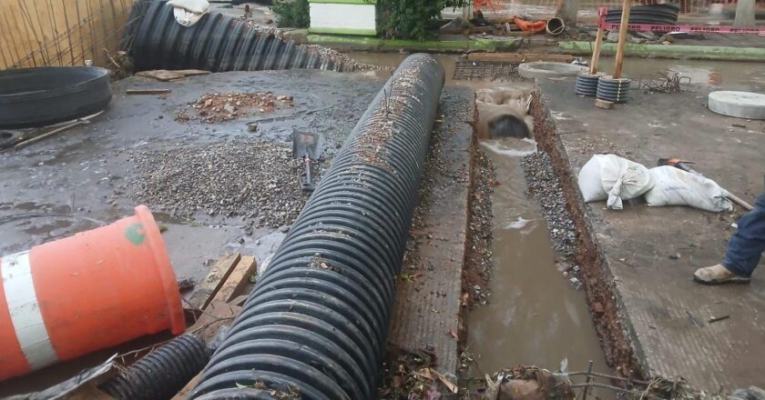 Colector pluvial en Privadas de la Hacienda muestra resultados preliminares durante lluvias
