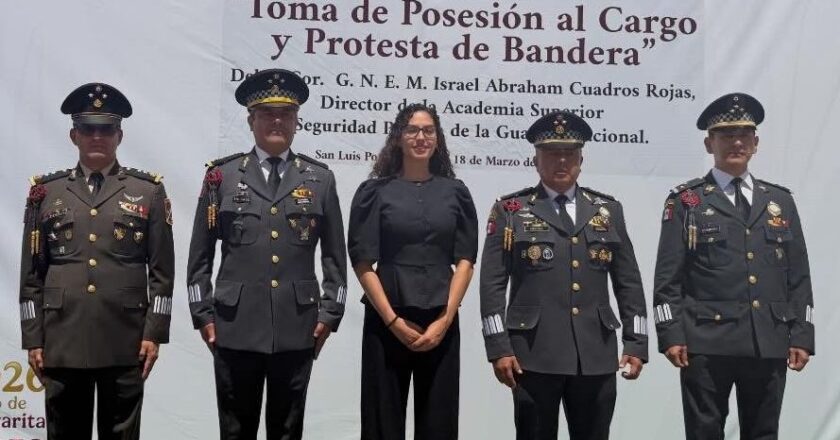 Refuerzan coordinación en seguridad tras relevo en la Academia de la Guardia Nacional