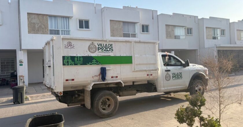 Villa de Pozos refuerza recolección de basura con nuevas unidades