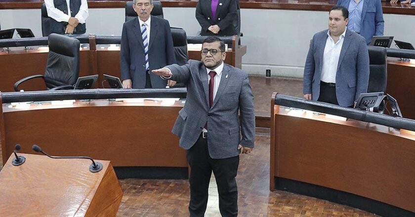 José Roberto García Castillo asume la Junta de Coordinación Política del Congreso del Estado