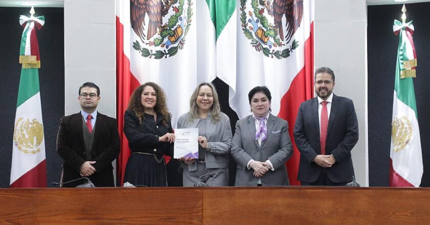 Congreso del Estado recibe informe anual del Tribunal de Justicia Administrativa