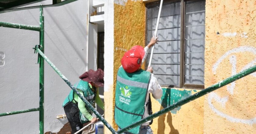 Avanza rehabilitación en San Antonio con empleo temporal para vecinos de Soledad de Graciano Sánchez