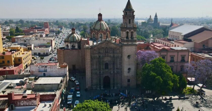 Restauran fachada del Templo del Carmen en SLP tras más de un año de trabajos