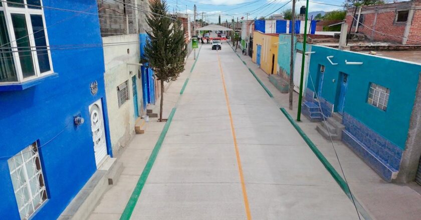 Entregan rehabilitación de la calle Carlos Díaz Gutiérrez en Soledad
