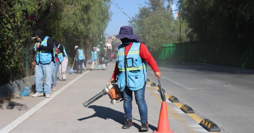 Ayuntamiento da comienza al mantenimiento del Parque de Morales